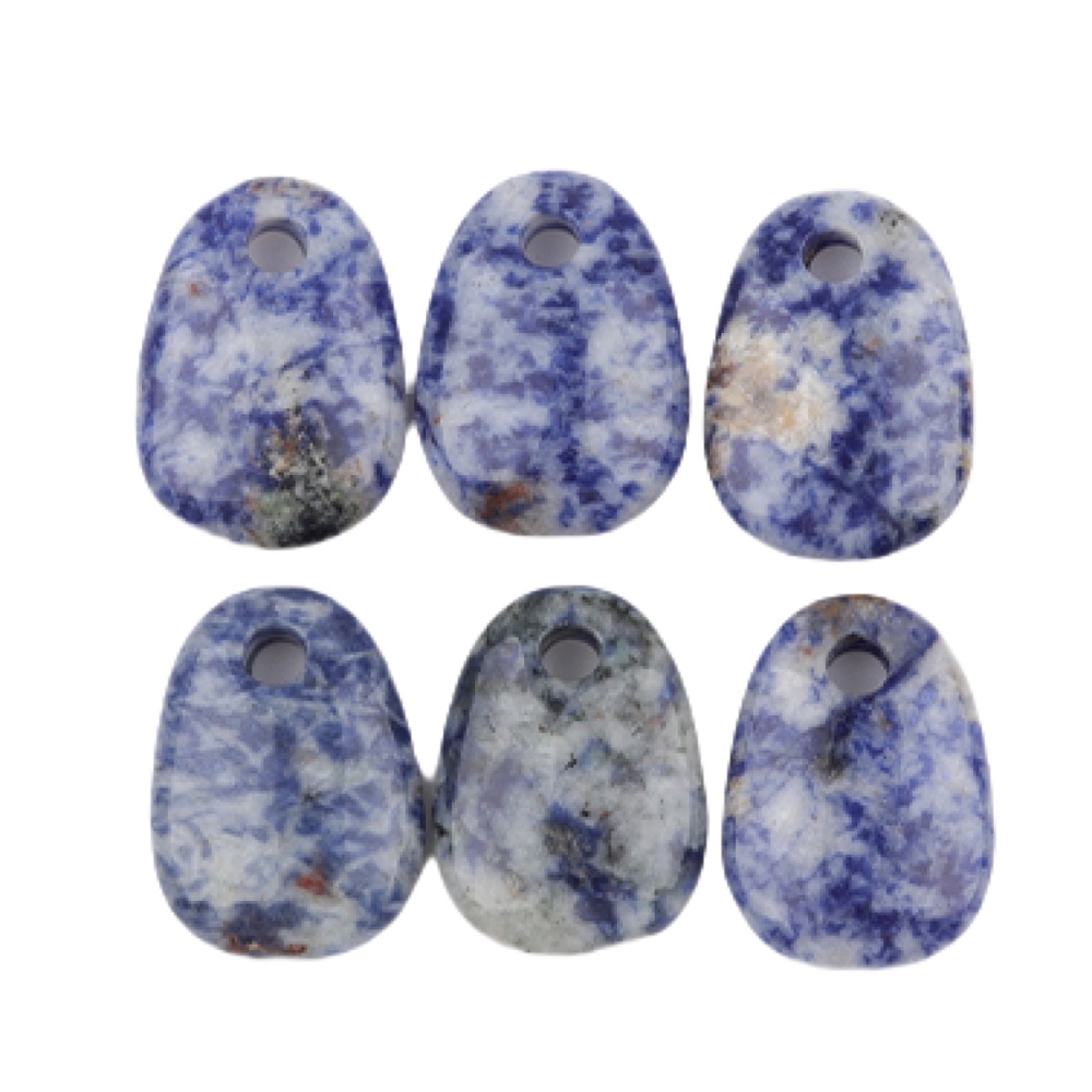 Trapezoid Gemstone Pendant 25X35MM for Making Jewelry