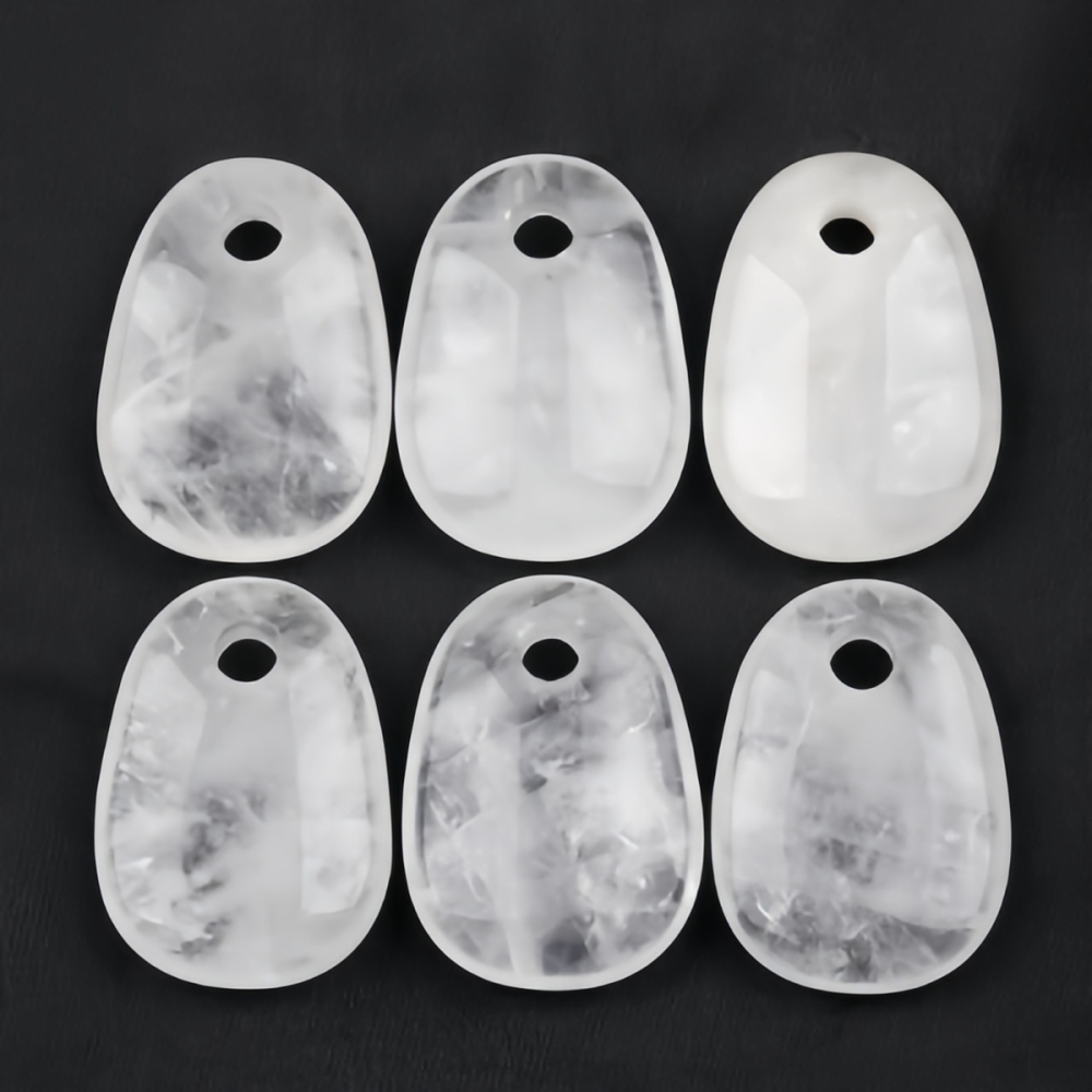 Trapezoid Gemstone Pendant 25X35MM for Making Jewelry