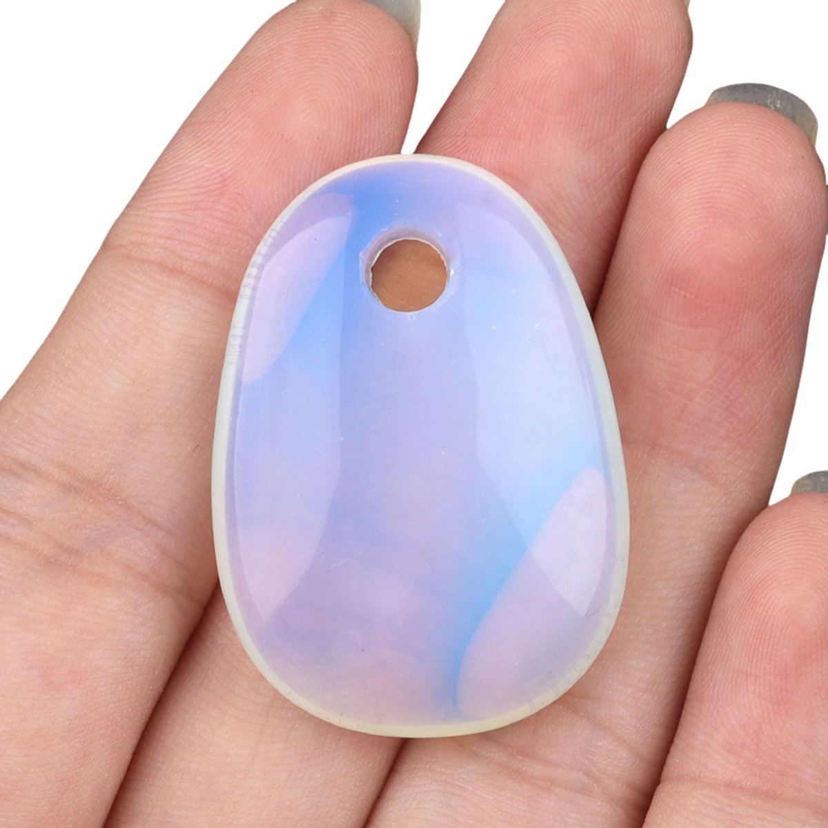 Trapezoid Gemstone Pendant 25X35MM for Making Jewelry