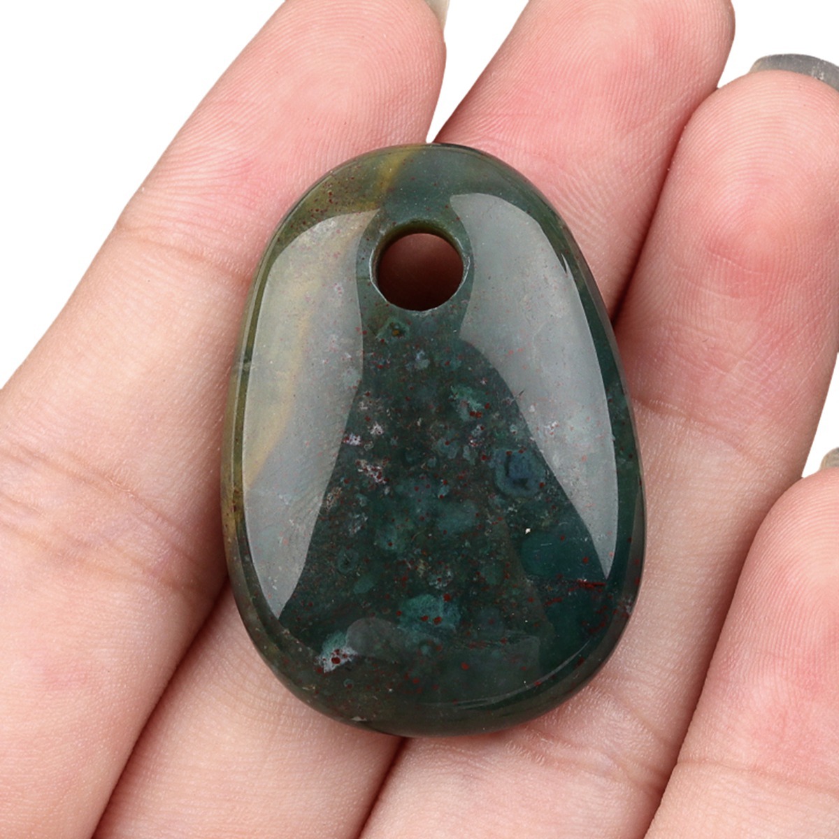 Trapezoid Gemstone Pendant 25X35MM for Making Jewelry