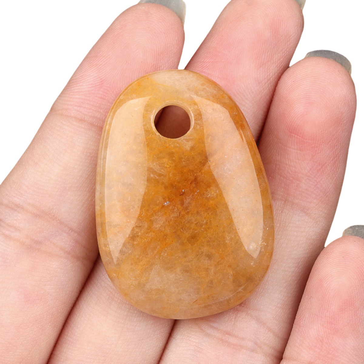 Trapezoid Gemstone Pendant 25X35MM for Making Jewelry