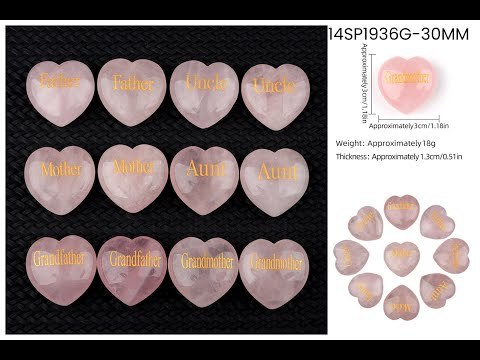18mm Stone Disc Symbols Set of 10 Planets & Solar System