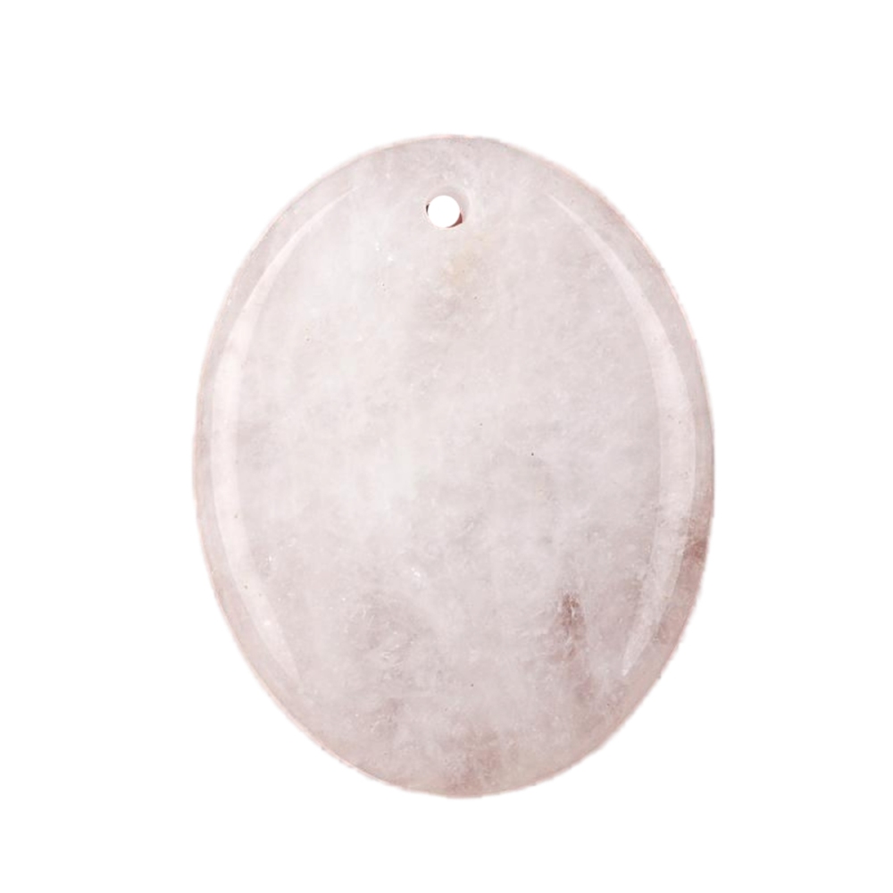 Oval Gemstone Pendant for Making Jewelry 35x45MM Stone Beads Healing Chakra Crystal