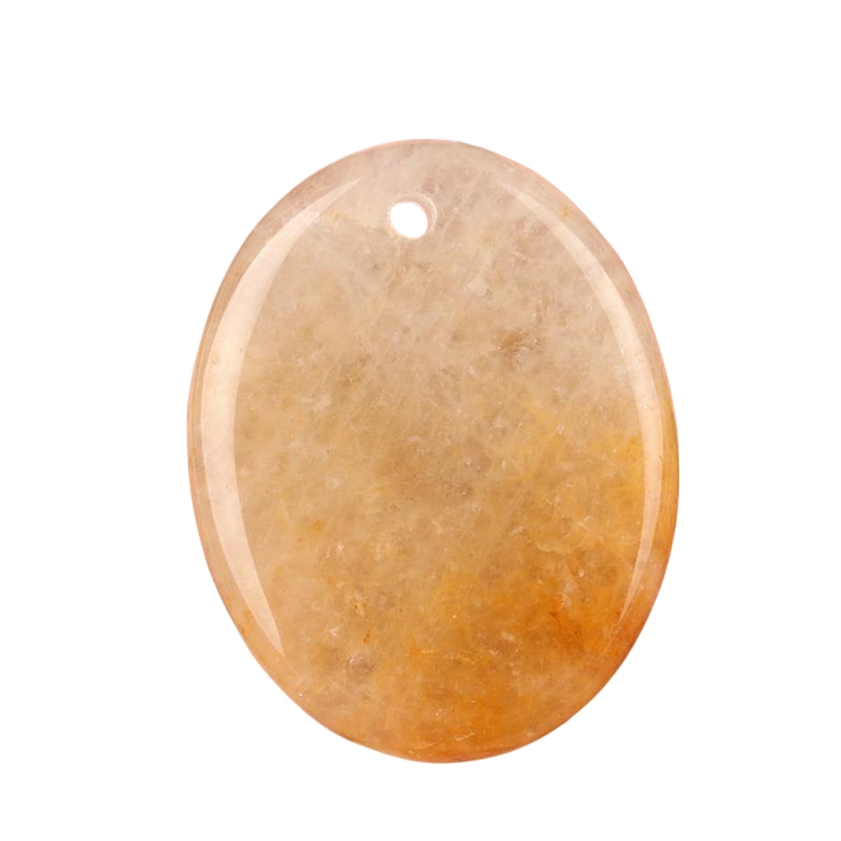 Oval Gemstone Pendant for Making Jewelry 35x45MM Stone Beads Healing Chakra Crystal