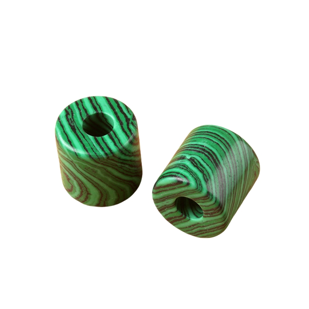 Loose 9X9MM Tube Stone Beads for Making Jewelry Drilled Big Hole-3MM 1Pieces