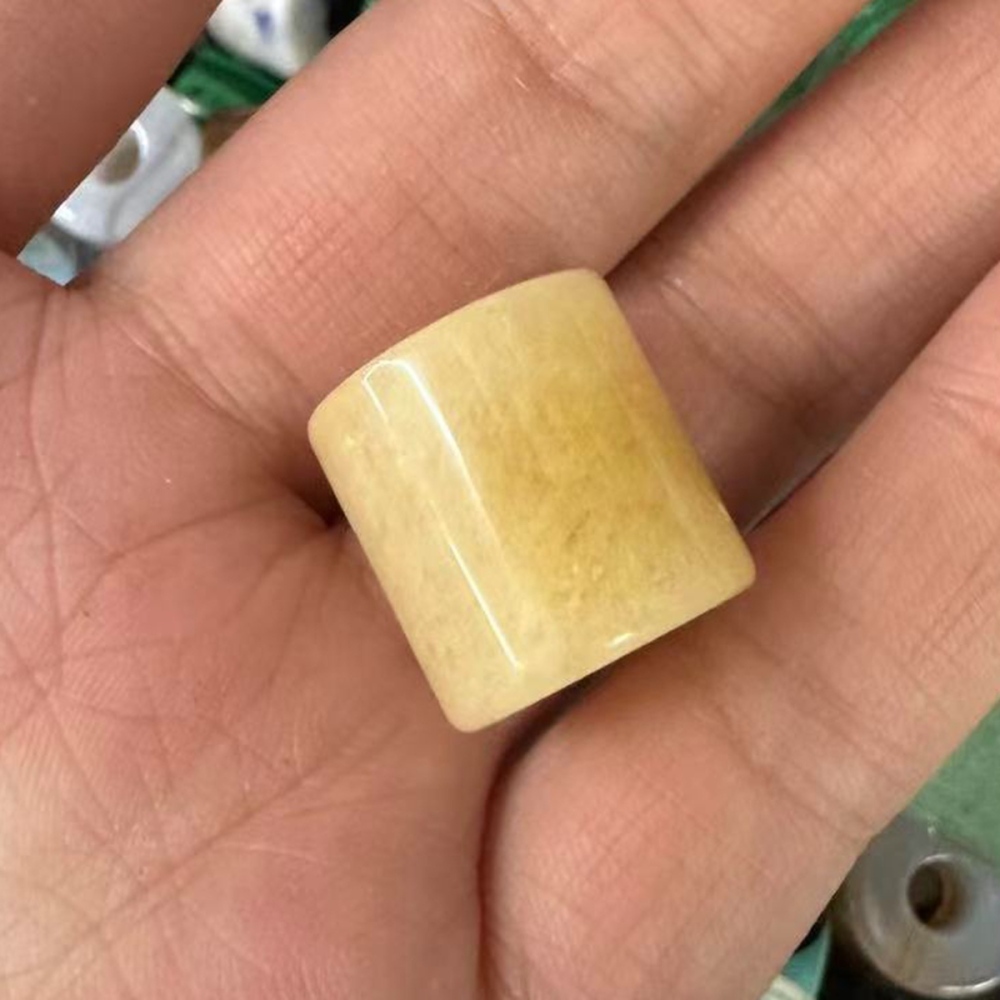 Loose 9X9MM Tube Stone Beads for Making Jewelry Drilled Big Hole-3MM 1Pieces