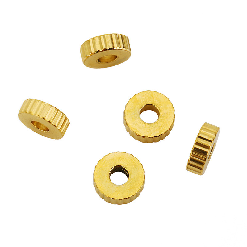 100PCS Pattern Stainless Steel Spacer Beads For Making Jewelry