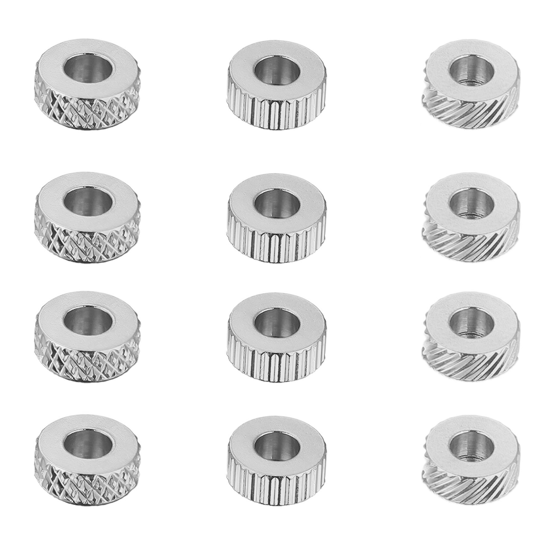 100PCS Pattern Stainless Steel Spacer Beads For Making Jewelry