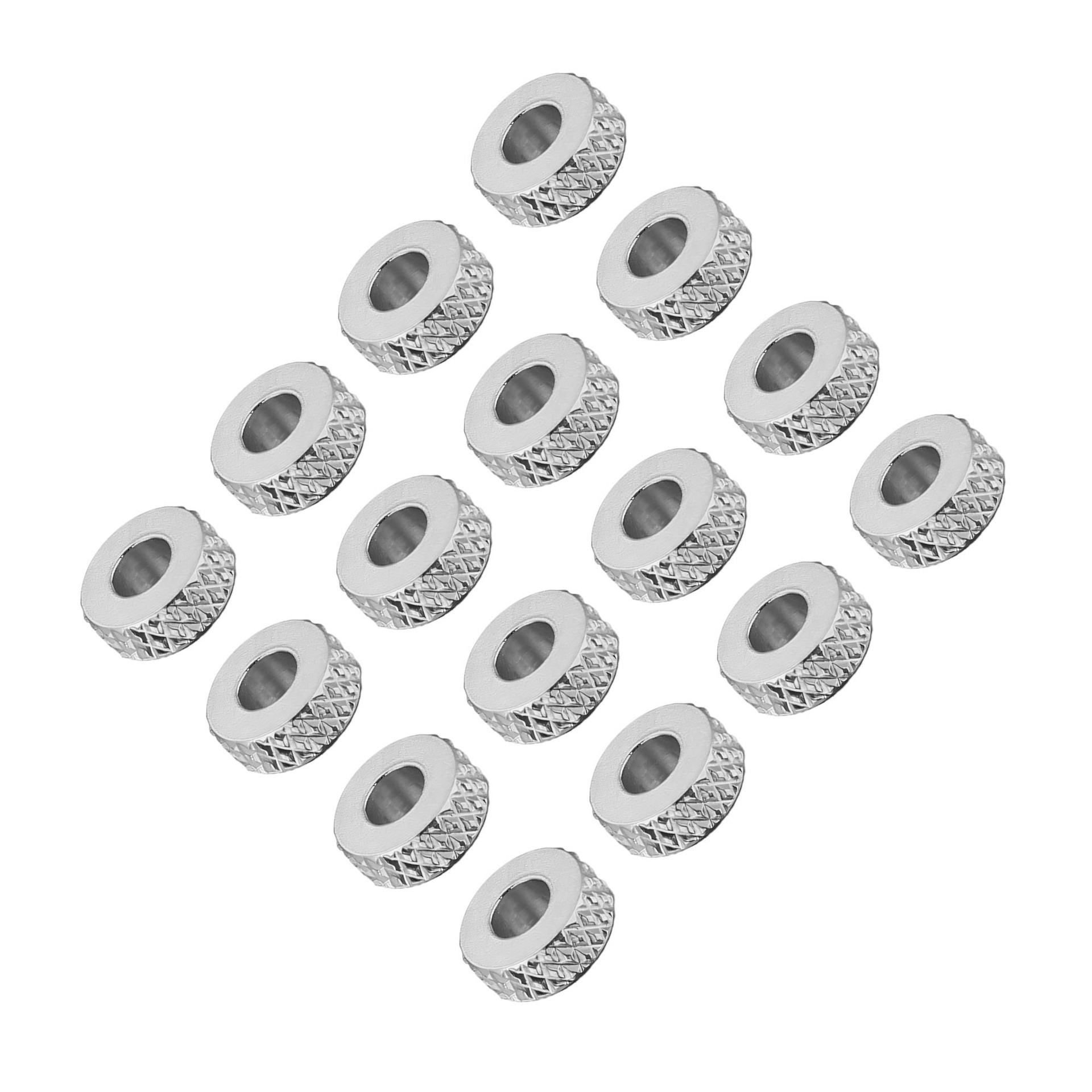 100PCS Pattern Stainless Steel Spacer Beads For Making Jewelry