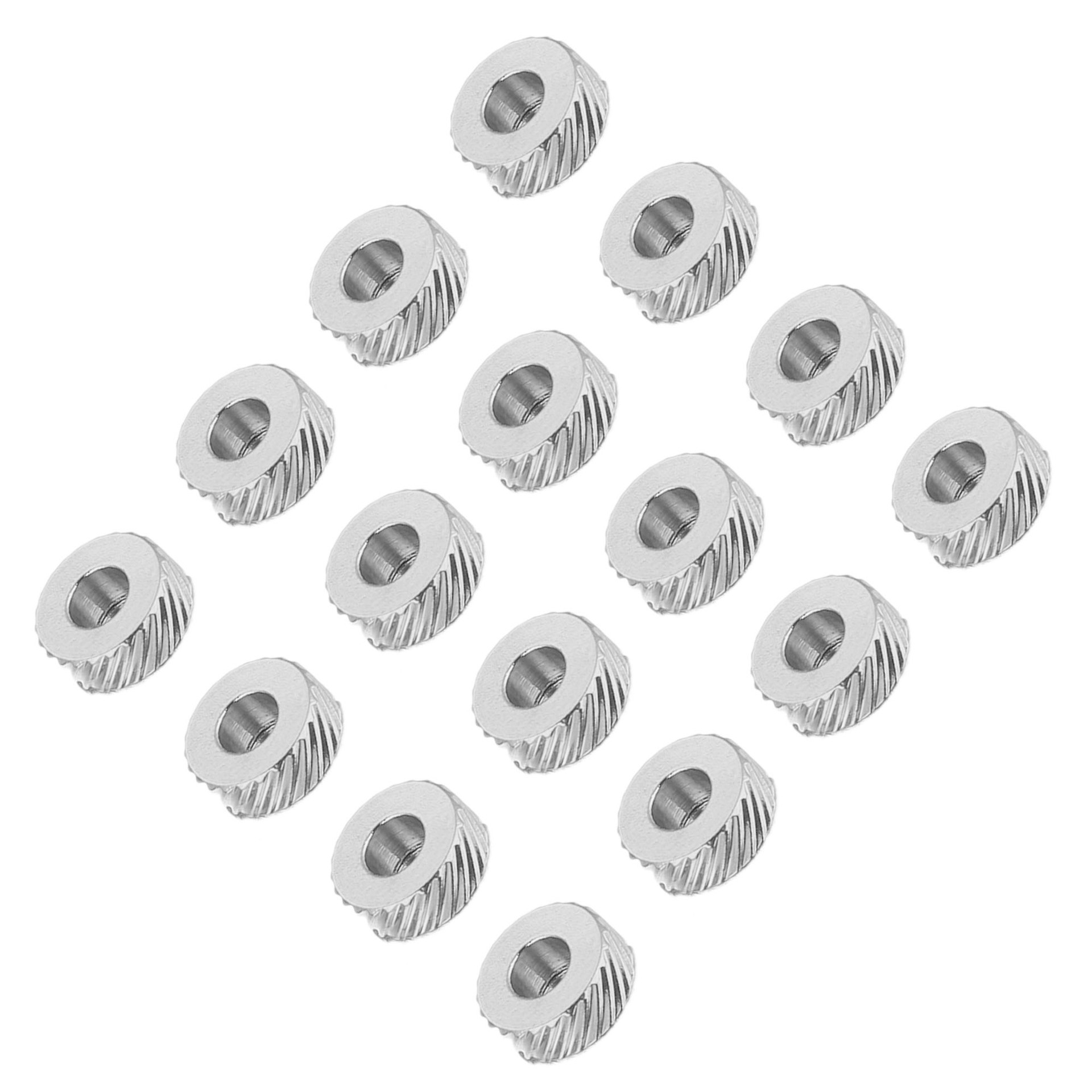 100PCS Pattern Stainless Steel Spacer Beads For Making Jewelry