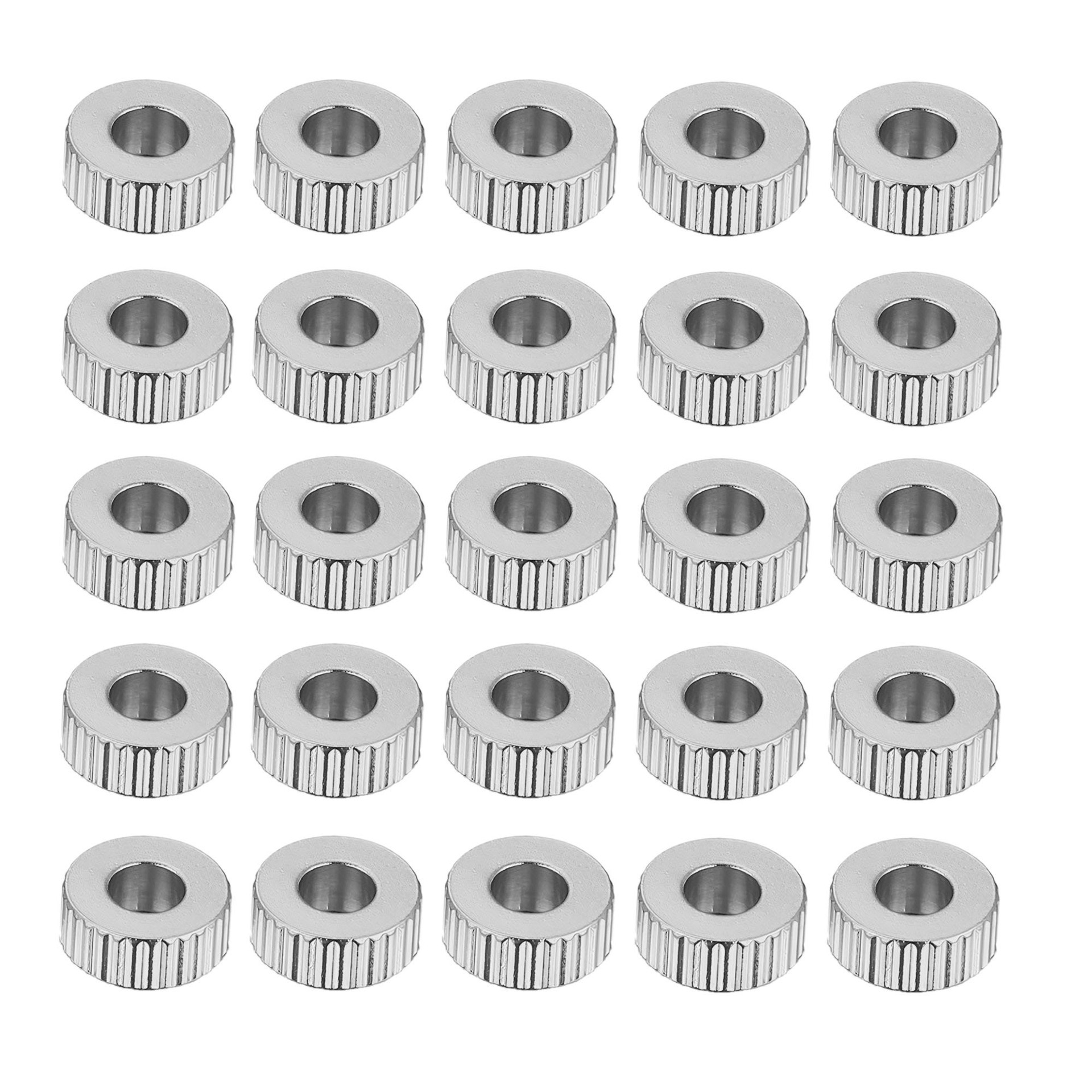 100PCS Pattern Stainless Steel Spacer Beads For Making Jewelry