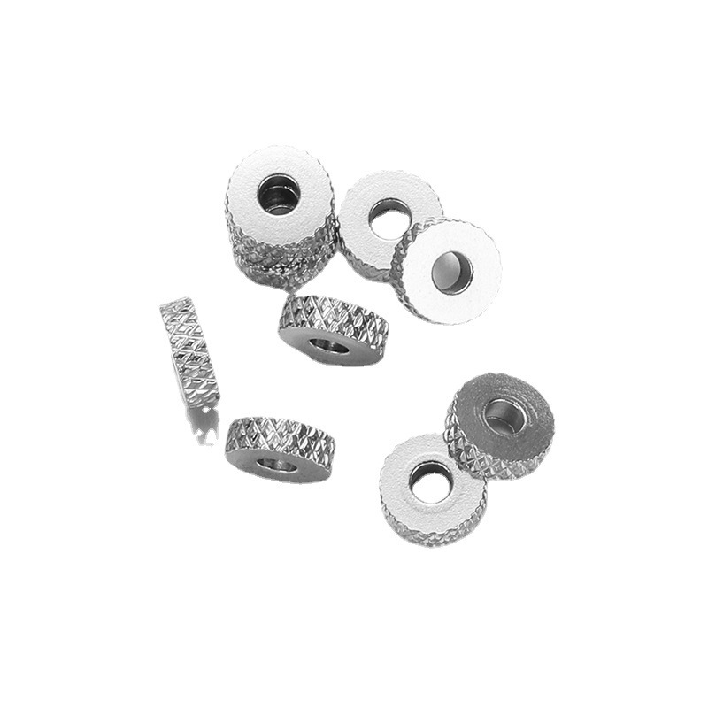 100PCS Pattern Stainless Steel Spacer Beads For Making Jewelry