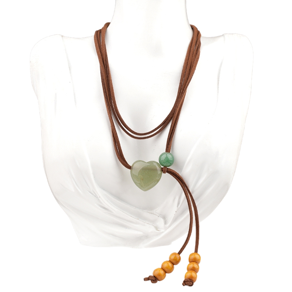 Love Heart 25MM Beads Waist Chain & Necklace