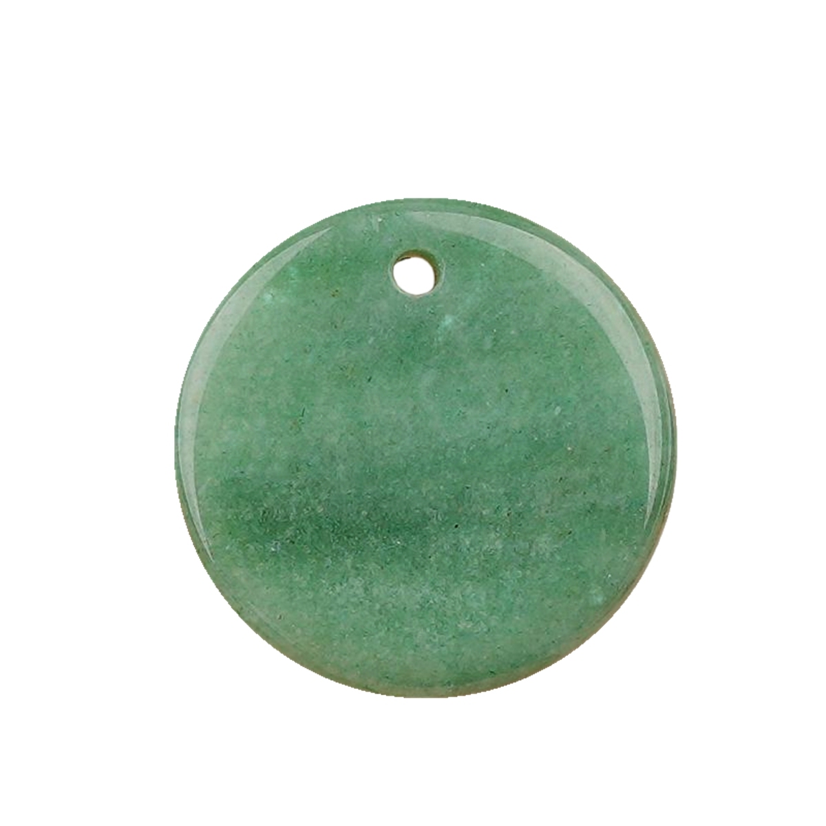 30MM Flat Round Gemstone Disc Pendant for Making Jewelry