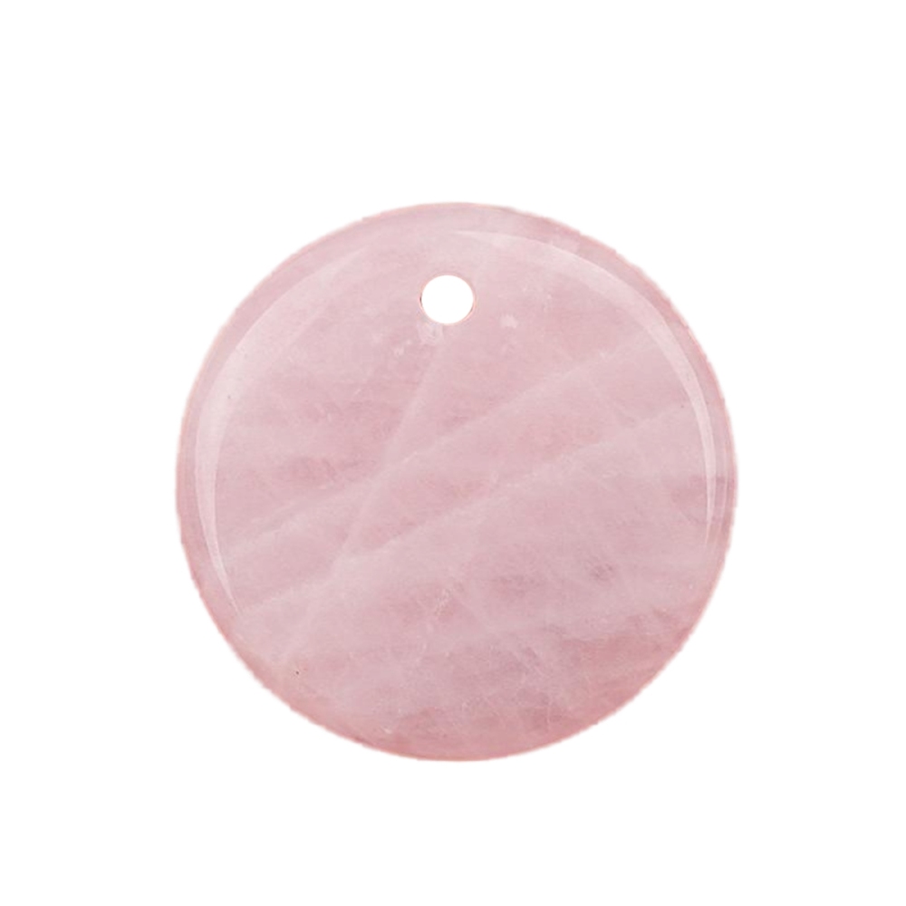30MM Flat Round Gemstone Disc Pendant for Making Jewelry