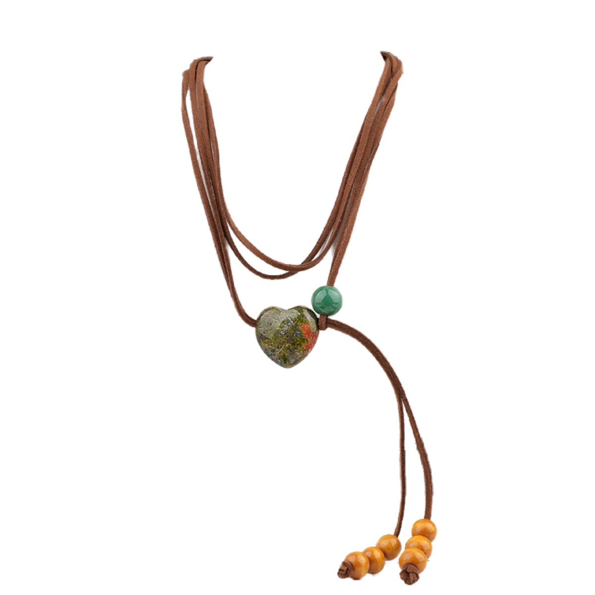 Love Heart 25MM Beads Waist Chain & Necklace