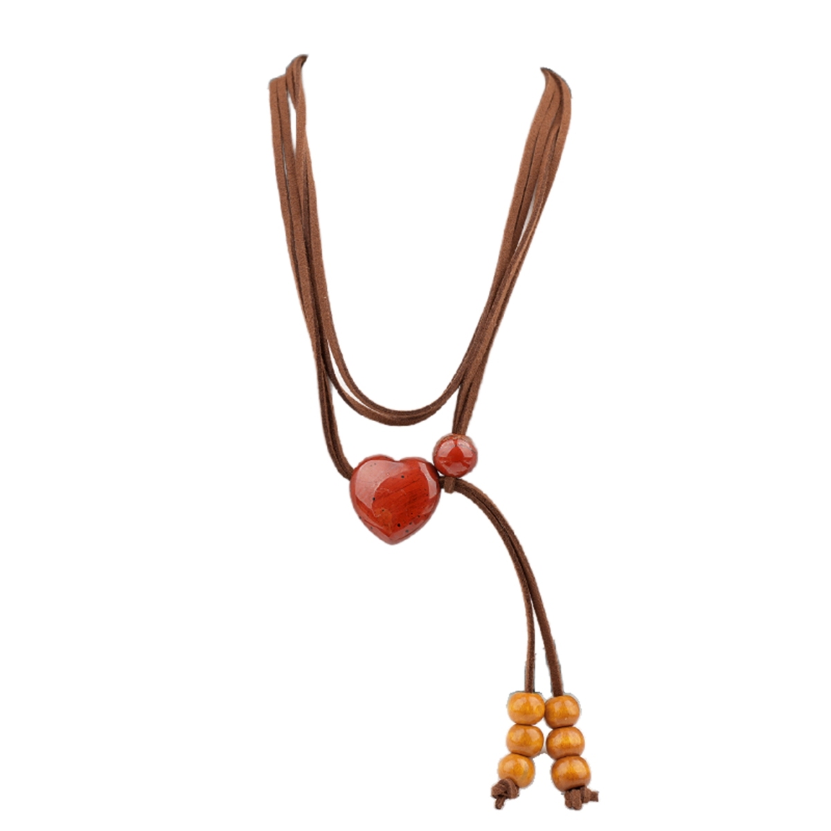 Love Heart 25MM Beads Waist Chain & Necklace