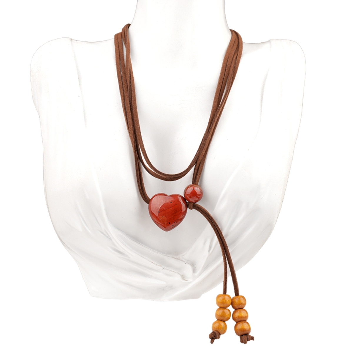 Love Heart 25MM Beads Waist Chain & Necklace