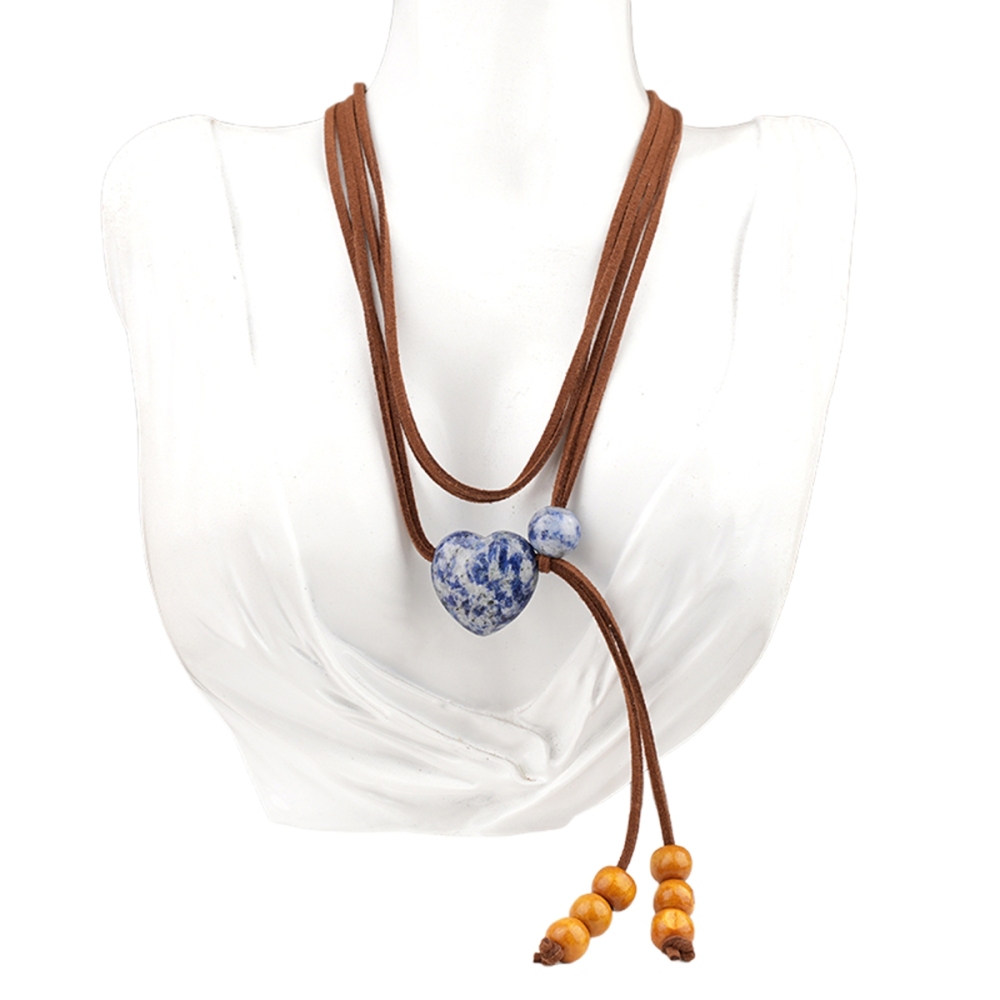 Love Heart 25MM Beads Waist Chain & Necklace