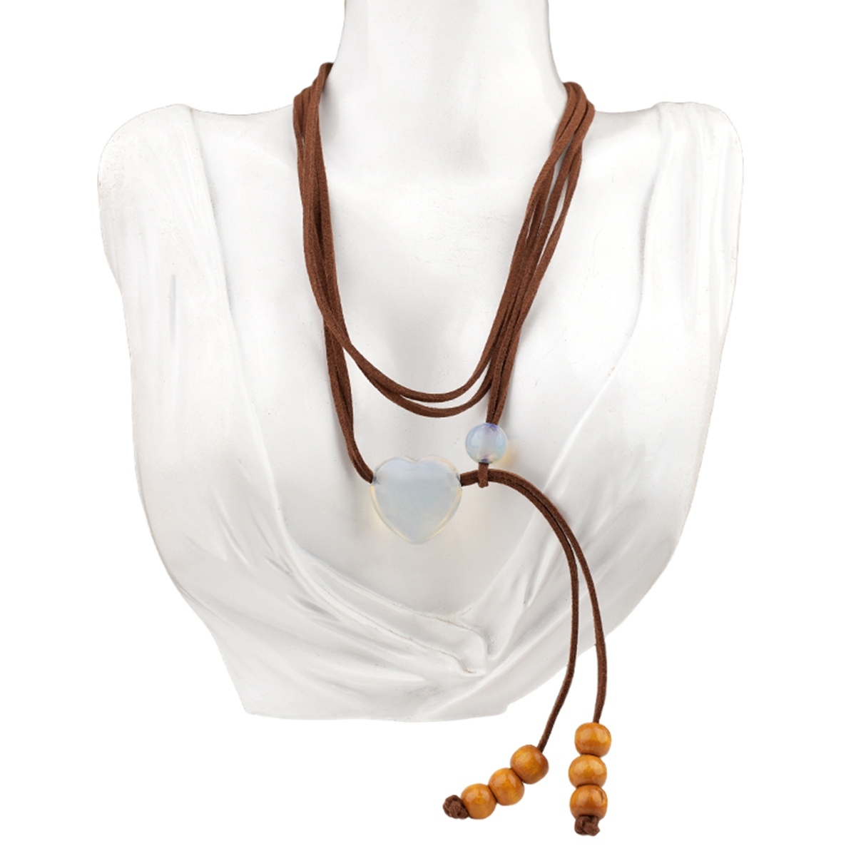 Love Heart 25MM Beads Waist Chain & Necklace