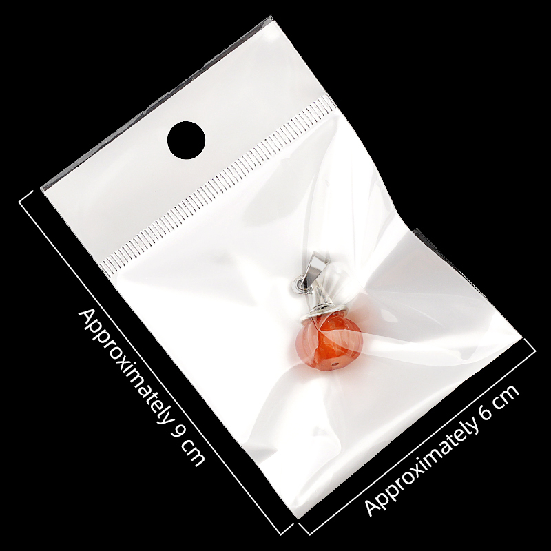 Silver Mini Pumpkin Wizard Hat Gemstone Pendant