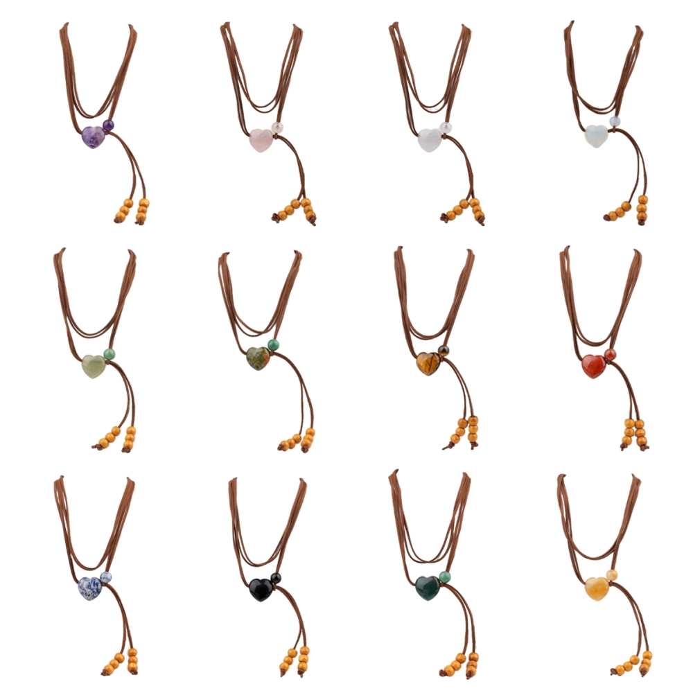 Love Heart 25MM Beads Waist Chain & Necklace