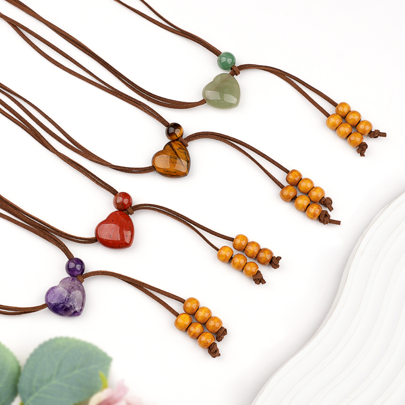 Love Heart 25MM Beads Waist Chain & Necklace