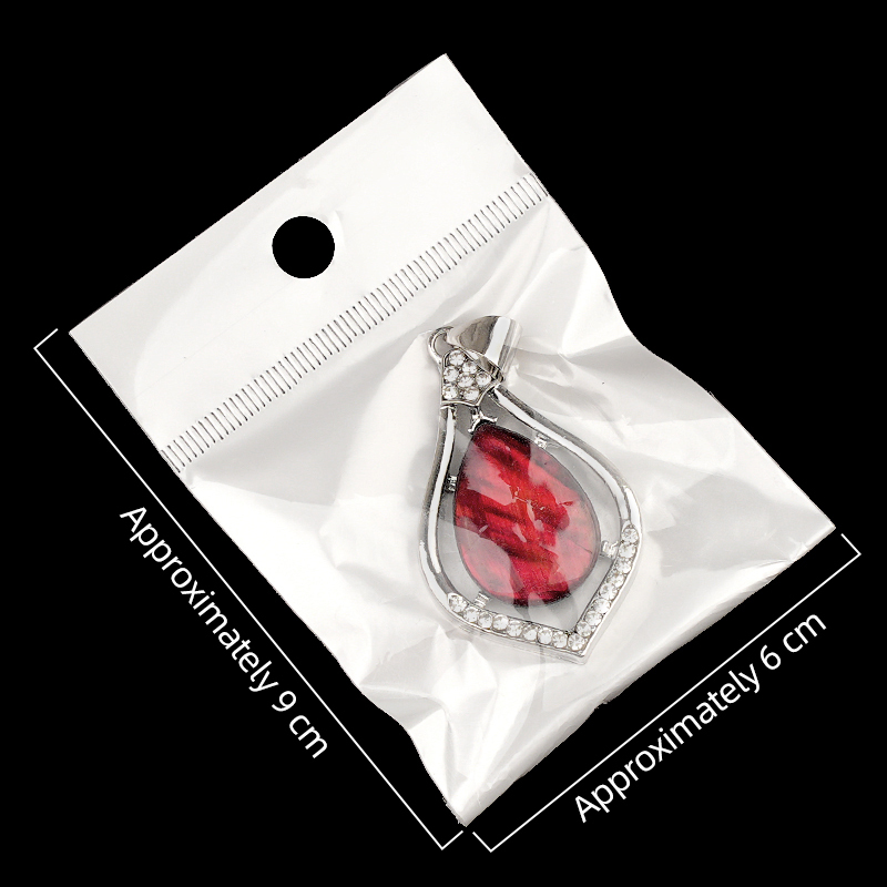 Silver Alloy Teardrop Cabs Stone Pendant for Making Jewelry SP1952S