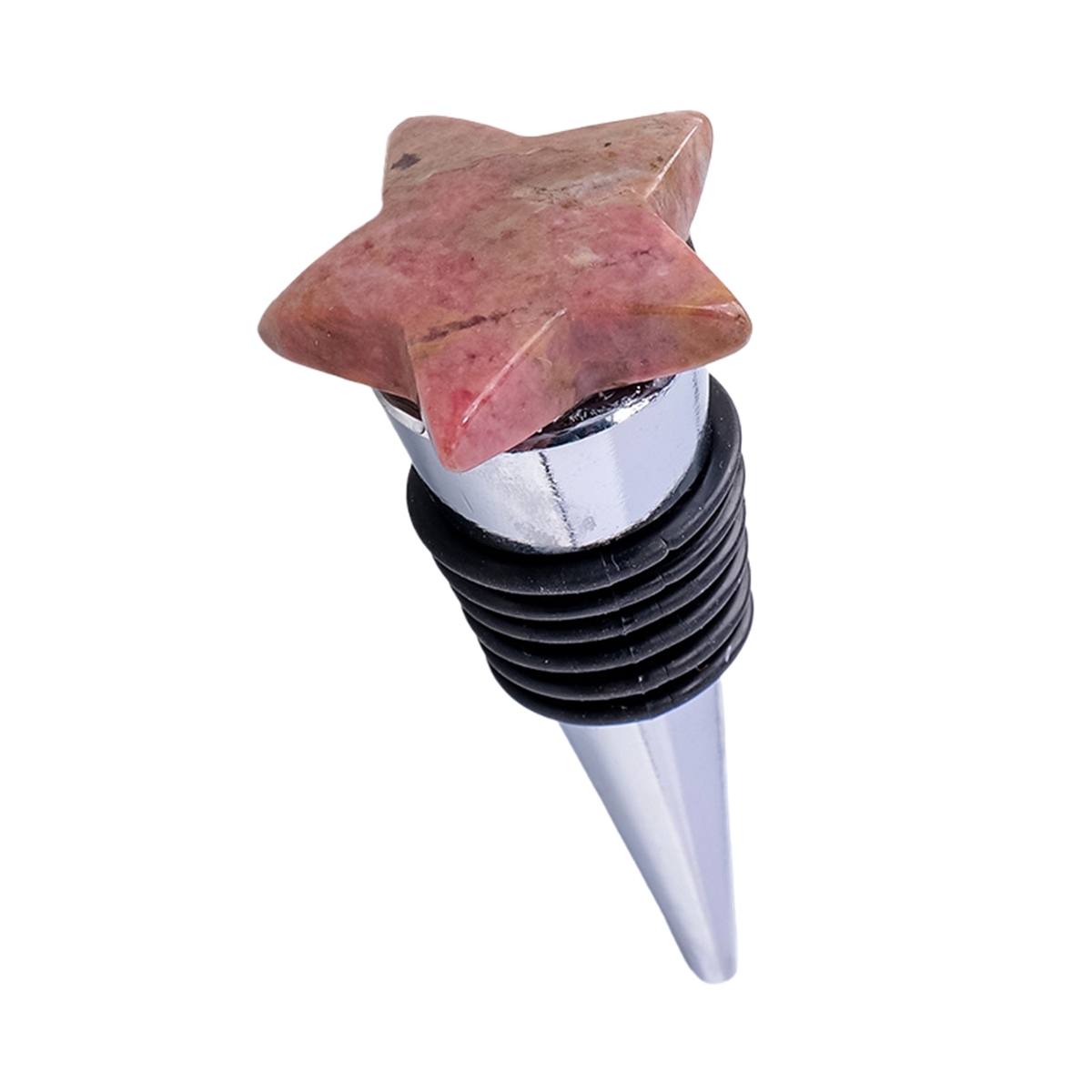 30MM Star Gemstone Stainless Steel Bottle Stopper