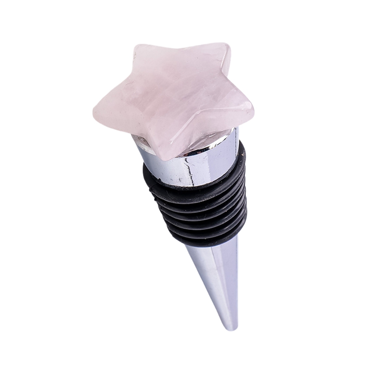 30MM Star Gemstone Stainless Steel Bottle Stopper