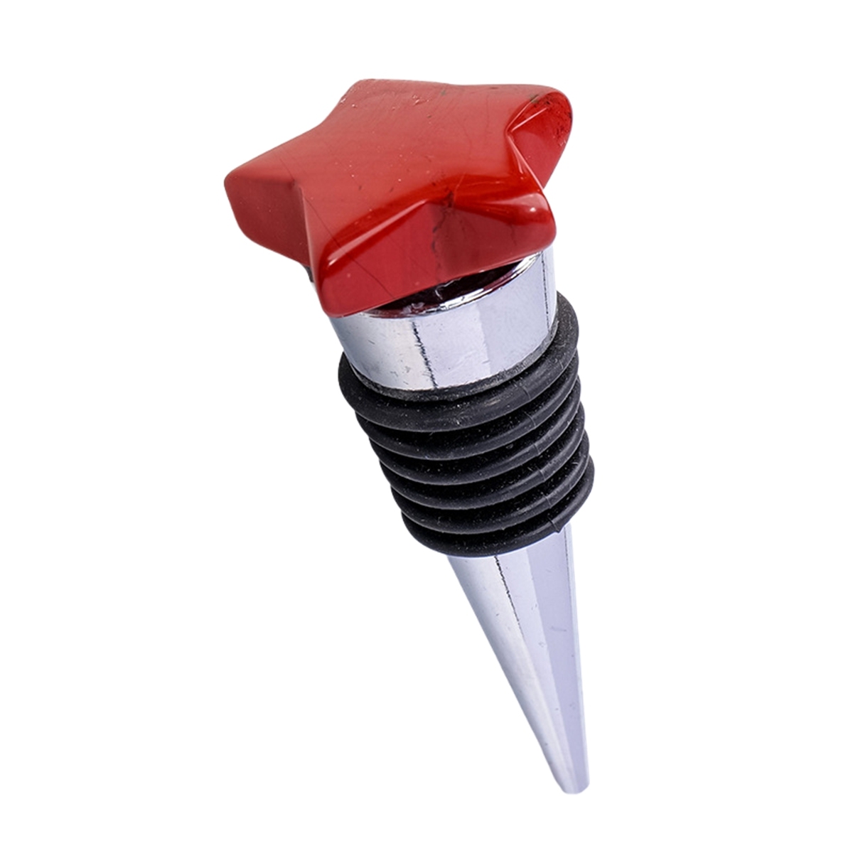 30MM Star Gemstone Stainless Steel Bottle Stopper