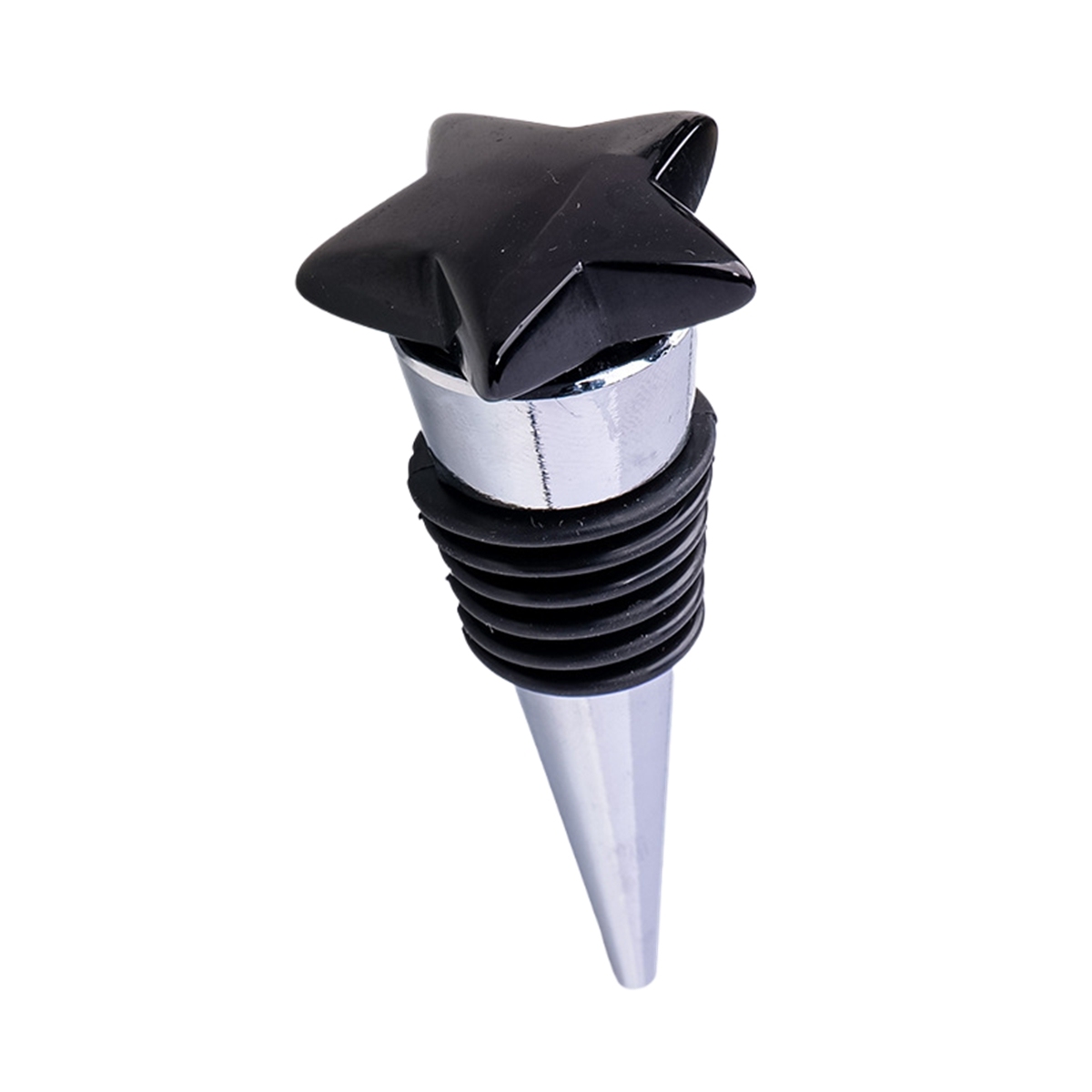 30MM Star Gemstone Stainless Steel Bottle Stopper