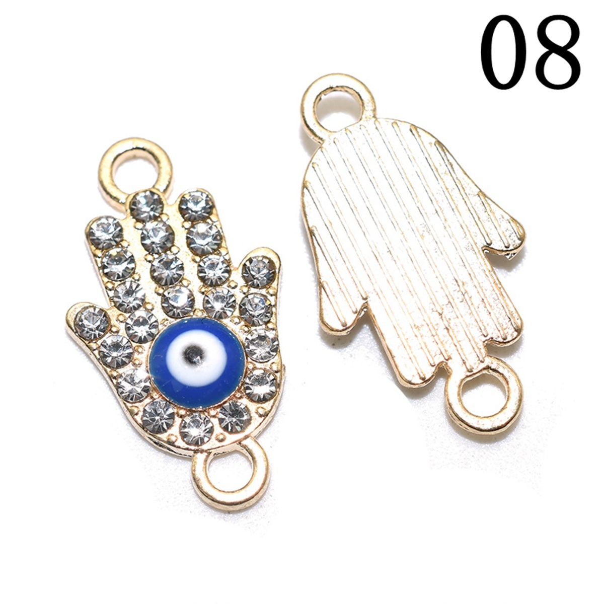 Alloy Evil Eye Charms for DIY Making Jewelry