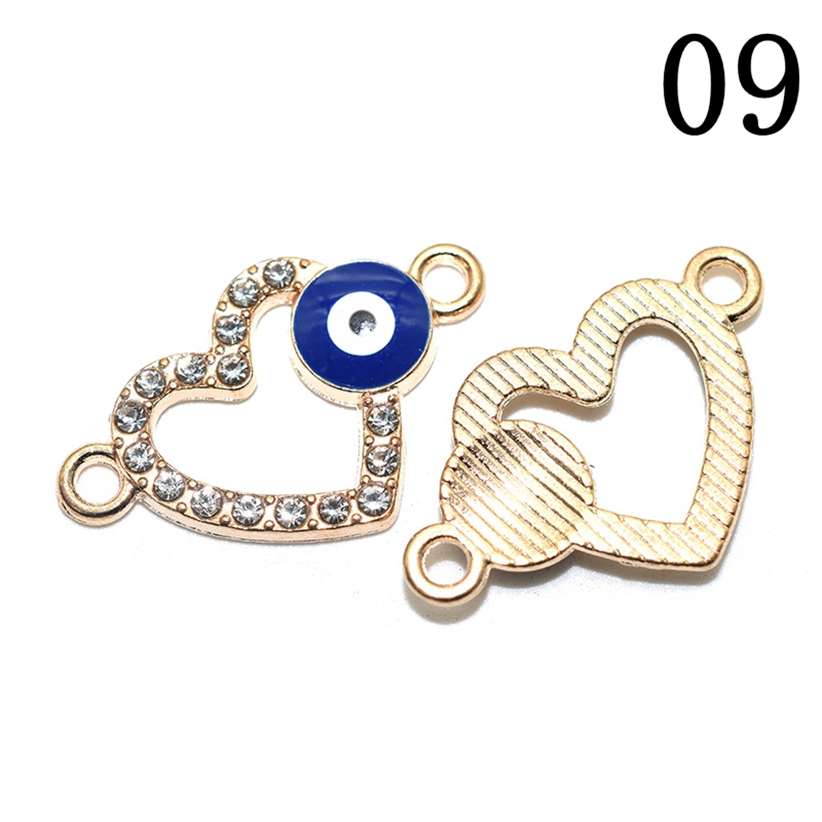 Alloy Evil Eye Charms for DIY Making Jewelry