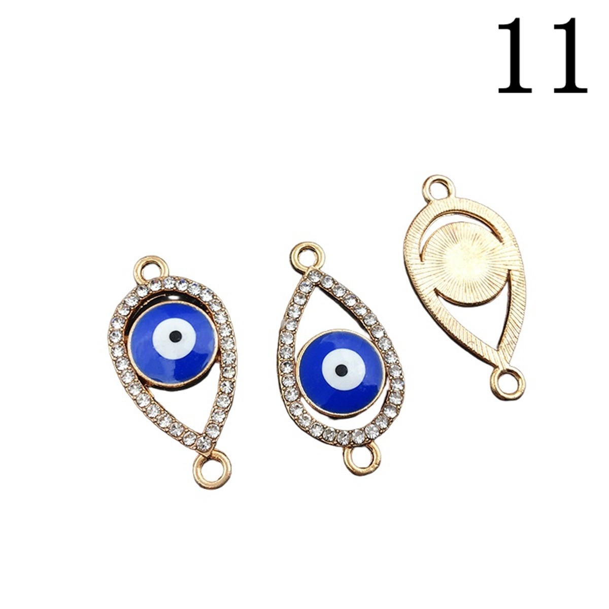 Alloy Evil Eye Charms for DIY Making Jewelry