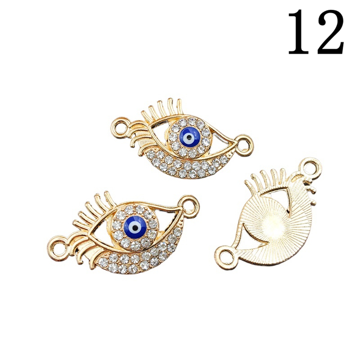 Alloy Evil Eye Charms for DIY Making Jewelry