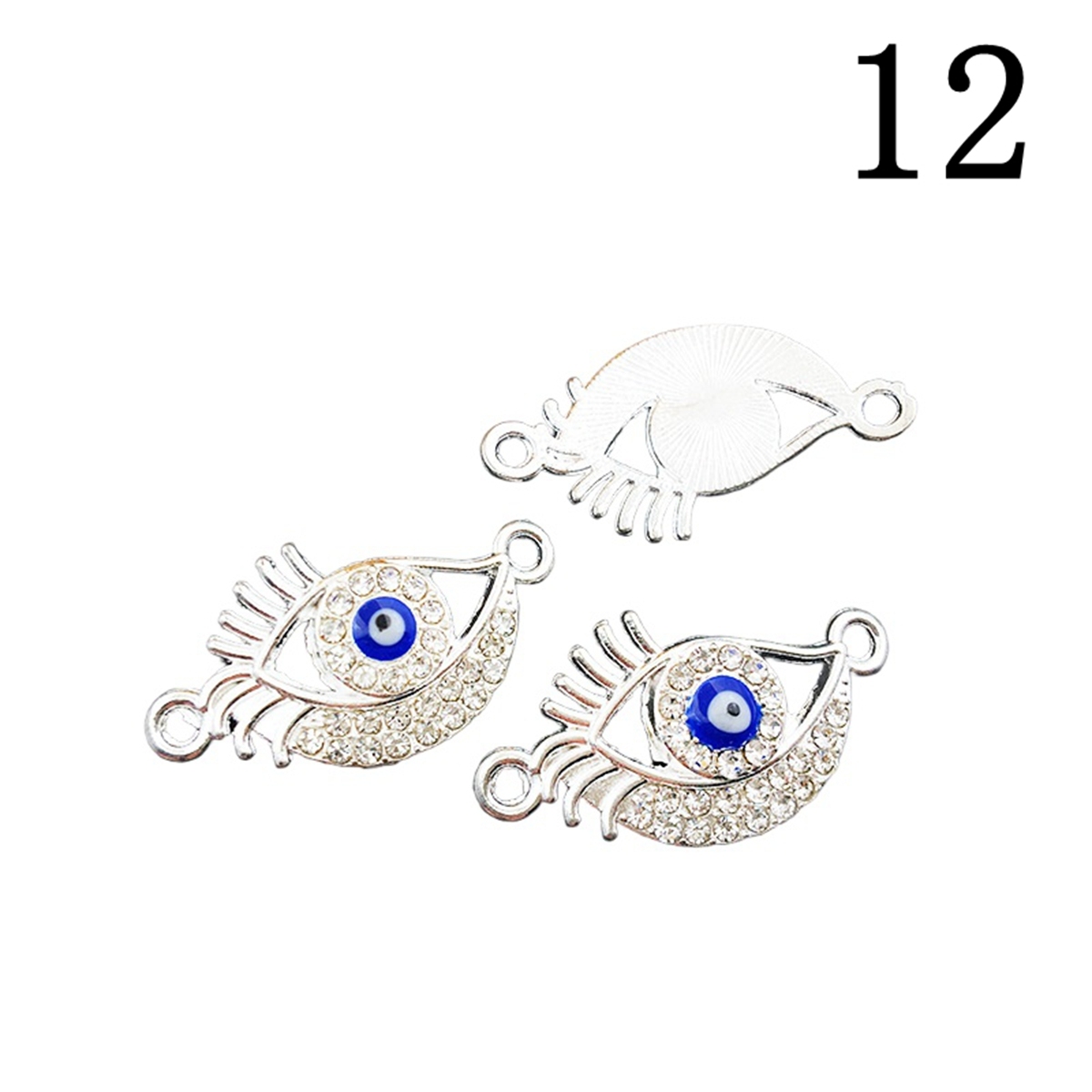 Alloy Evil Eye Charms for DIY Making Jewelry