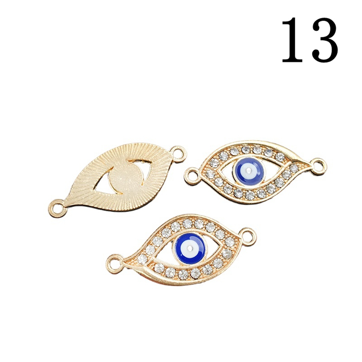Alloy Evil Eye Charms for DIY Making Jewelry