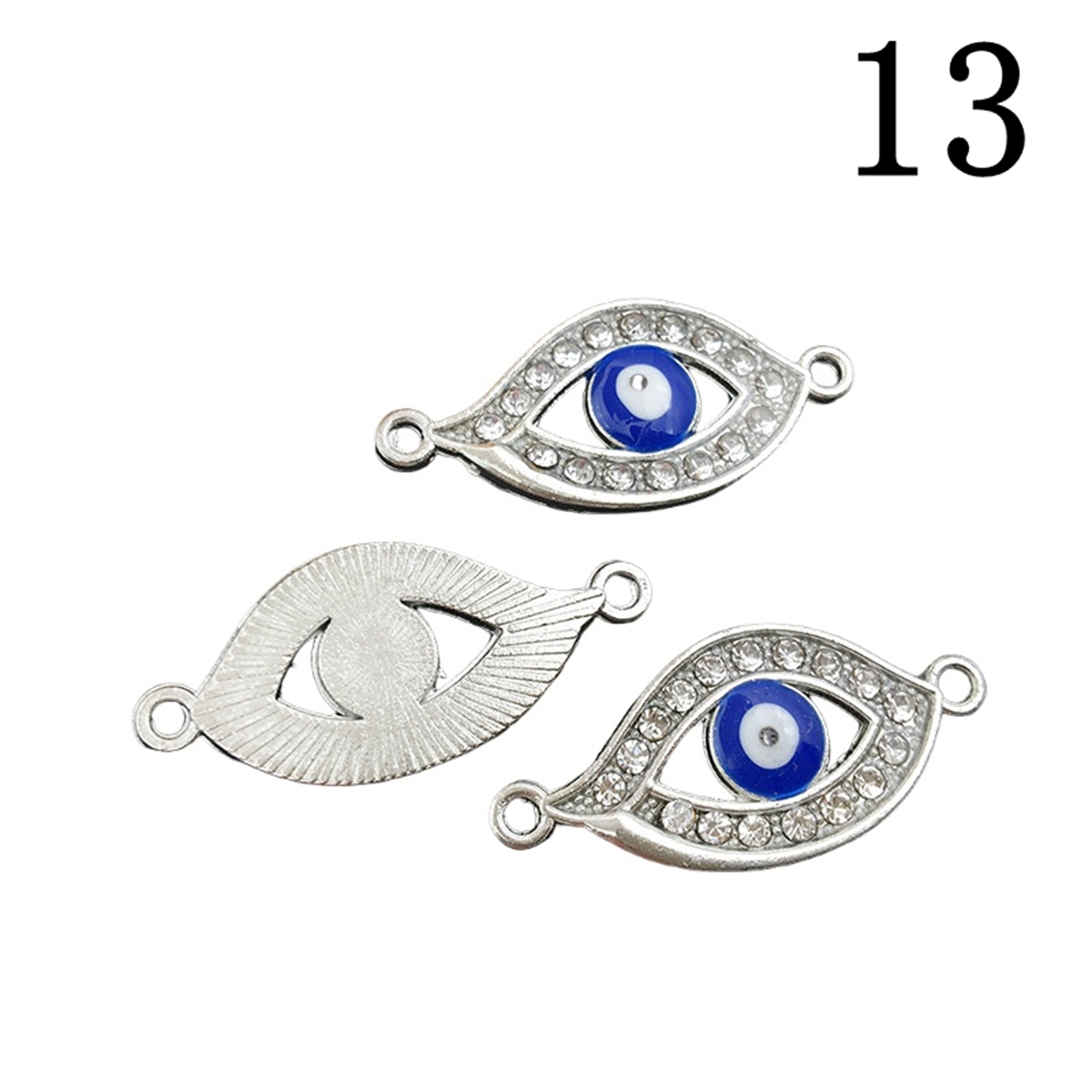 Alloy Evil Eye Charms for DIY Making Jewelry