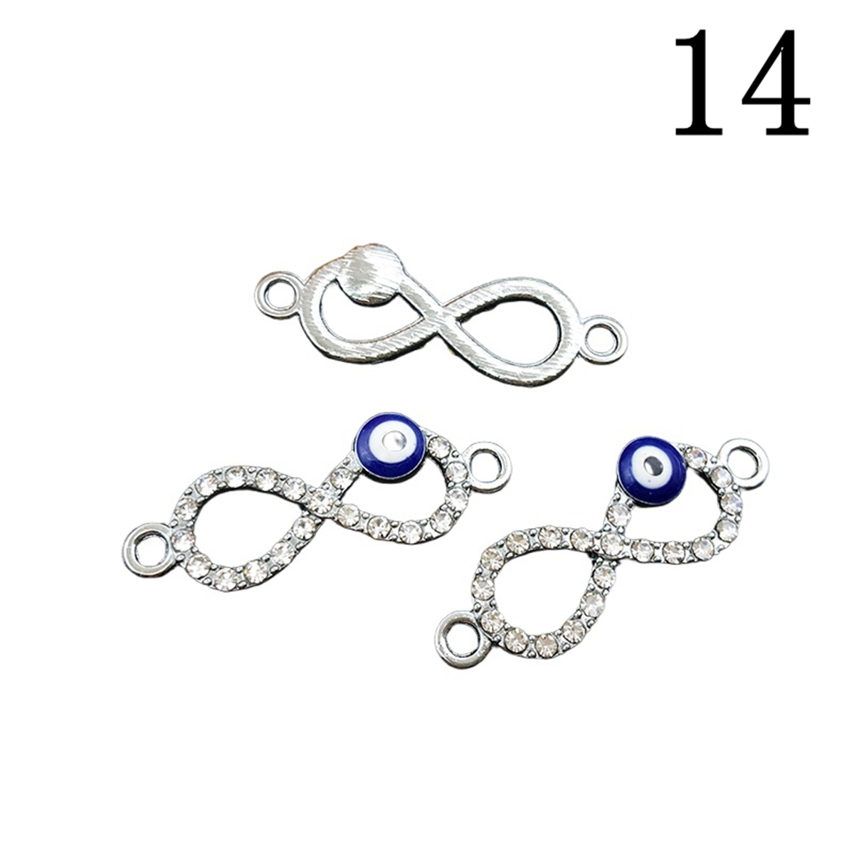 Alloy Evil Eye Charms for DIY Making Jewelry