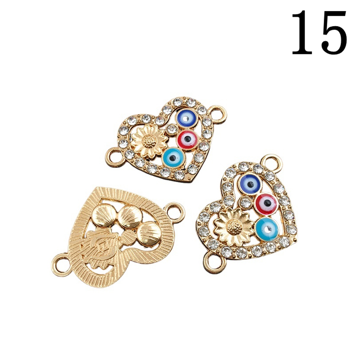 Alloy Evil Eye Charms for DIY Making Jewelry