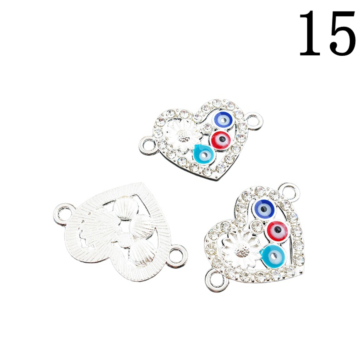 Alloy Evil Eye Charms for DIY Making Jewelry
