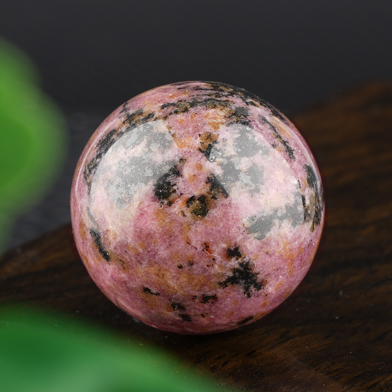 25mm Natural Gemstone Spheres Balls No Hole for Meditation Reiki Healing Chakra Crystal Desk Decoration Ornament Collection