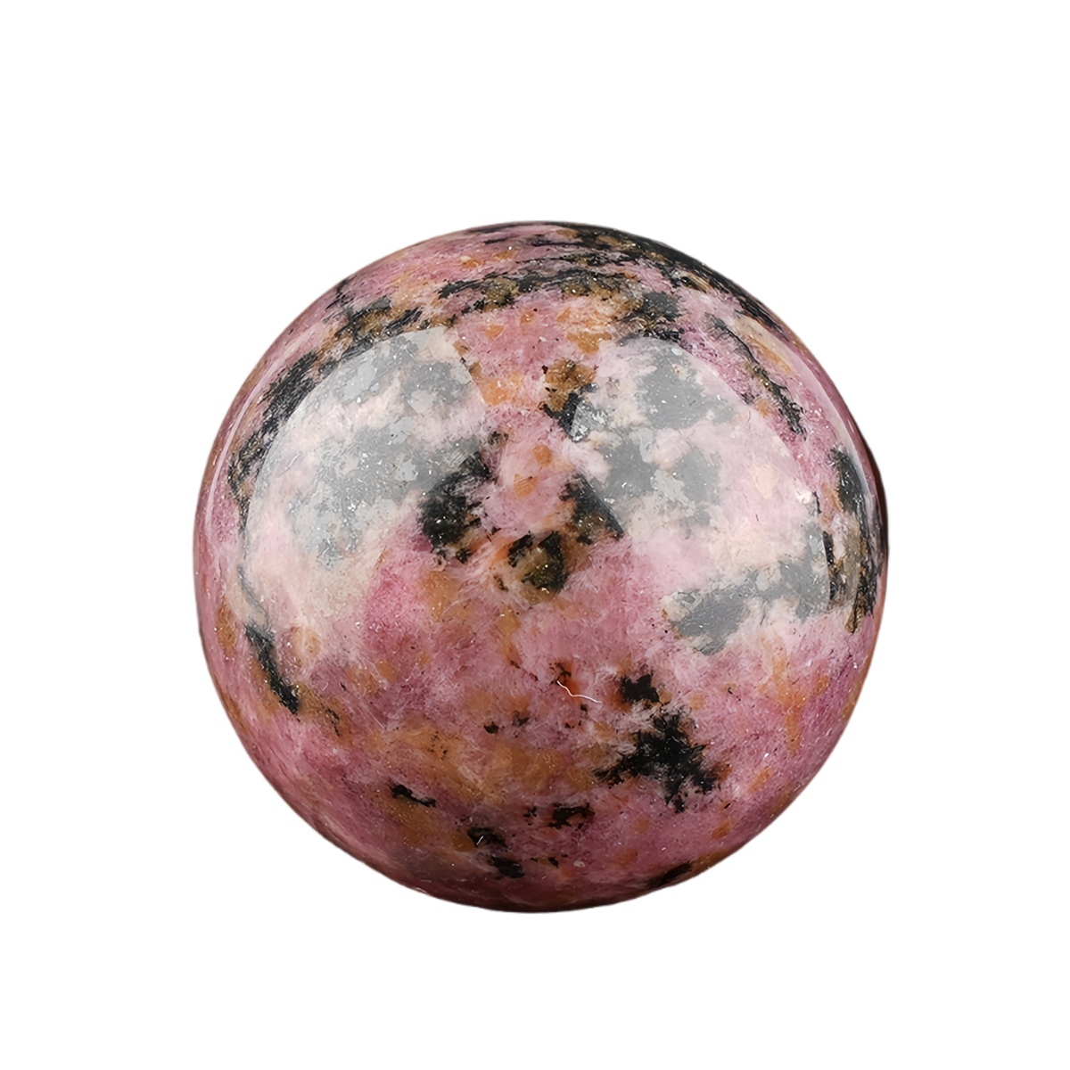 25mm Natural Round Gemstone Beads Sphere Without Hole