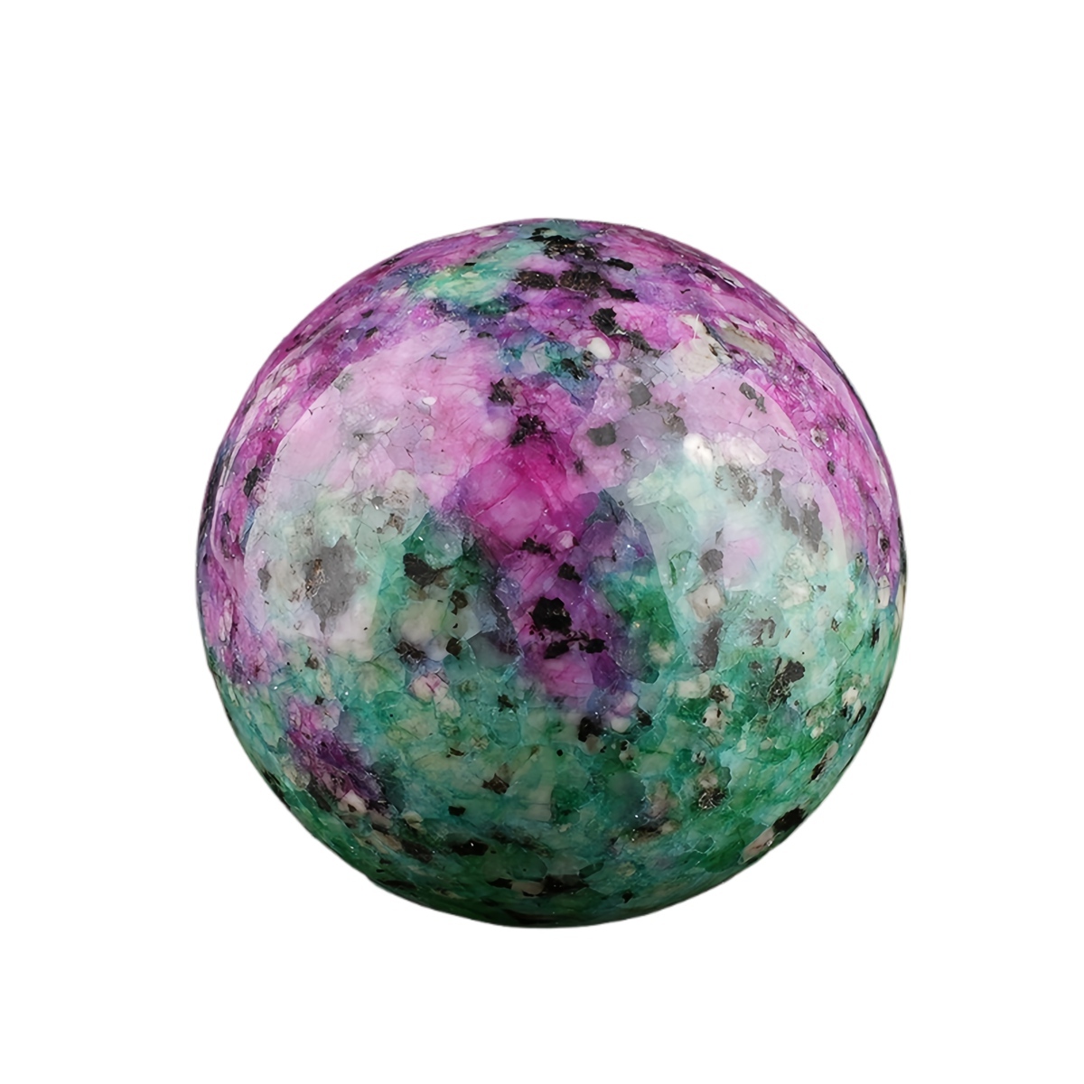 25mm Natural Round Gemstone Beads Sphere Without Hole