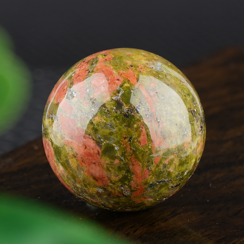 25mm Natural Gemstone Spheres Balls No Hole for Meditation Reiki Healing Chakra Crystal Desk Decoration Ornament Collection