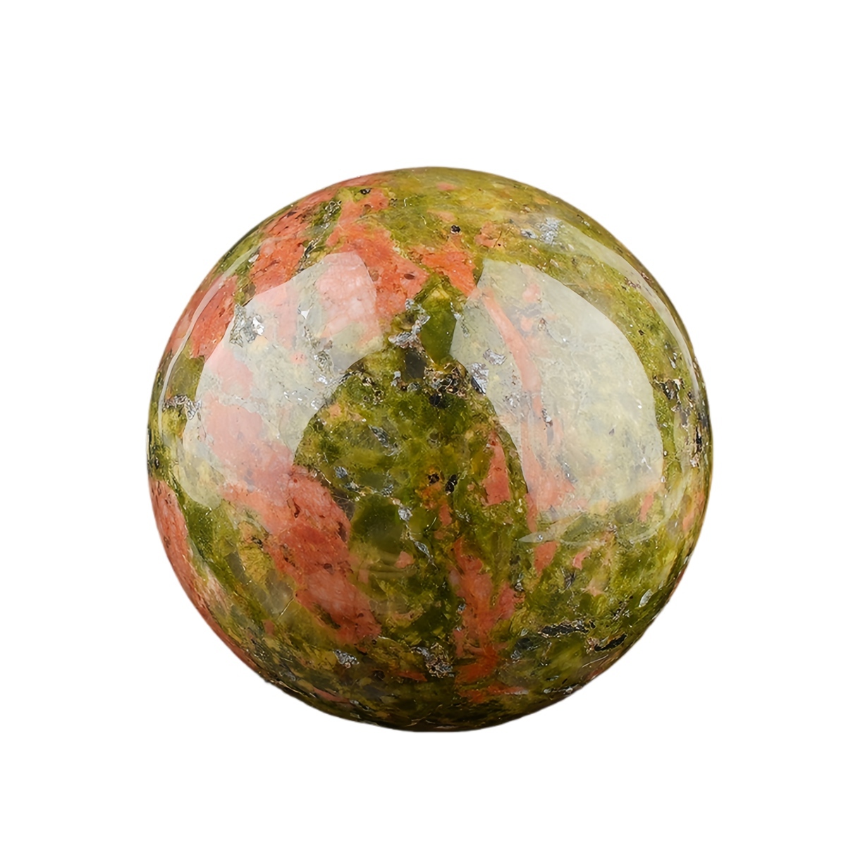 25mm Natural Round Gemstone Beads Sphere Without Hole