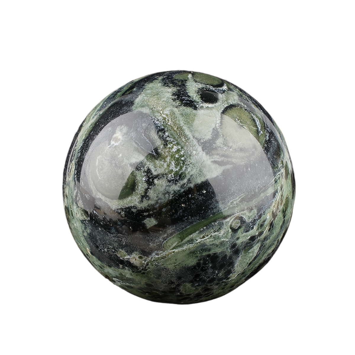 25mm Natural Round Gemstone Beads Sphere Without Hole