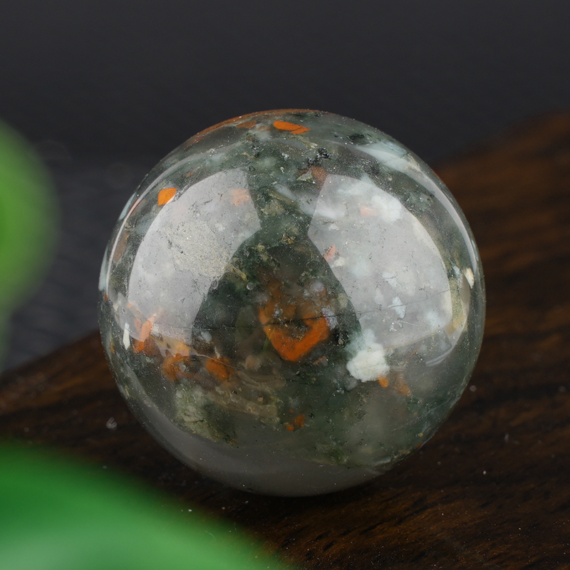 25mm Natural Gemstone Spheres Balls No Hole for Meditation Reiki Healing Chakra Crystal Desk Decoration Ornament Collection