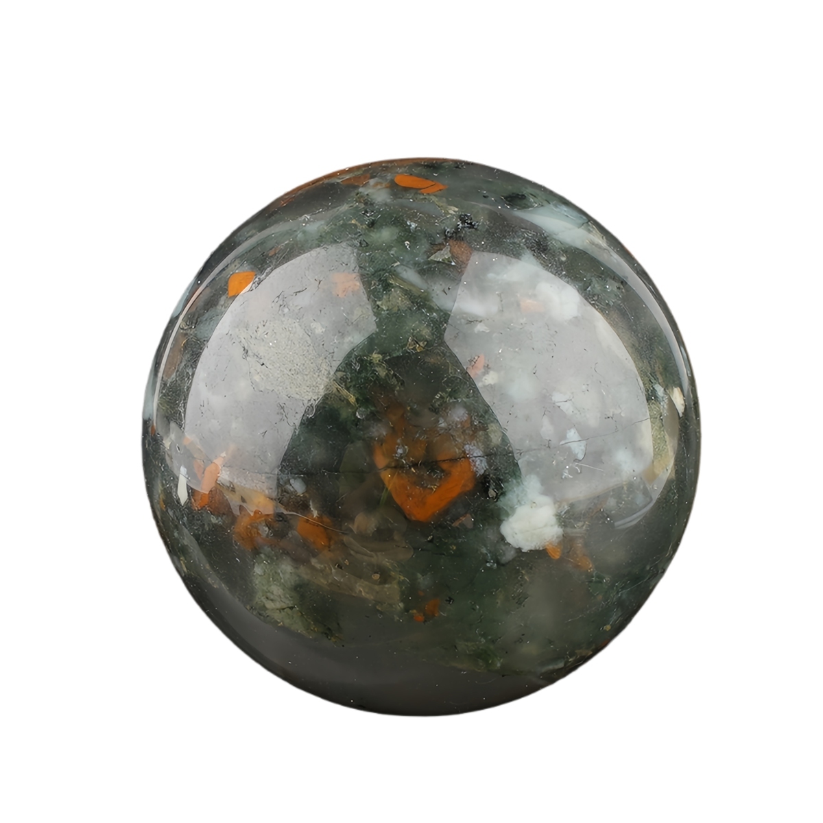 25mm Natural Round Gemstone Beads Sphere Without Hole
